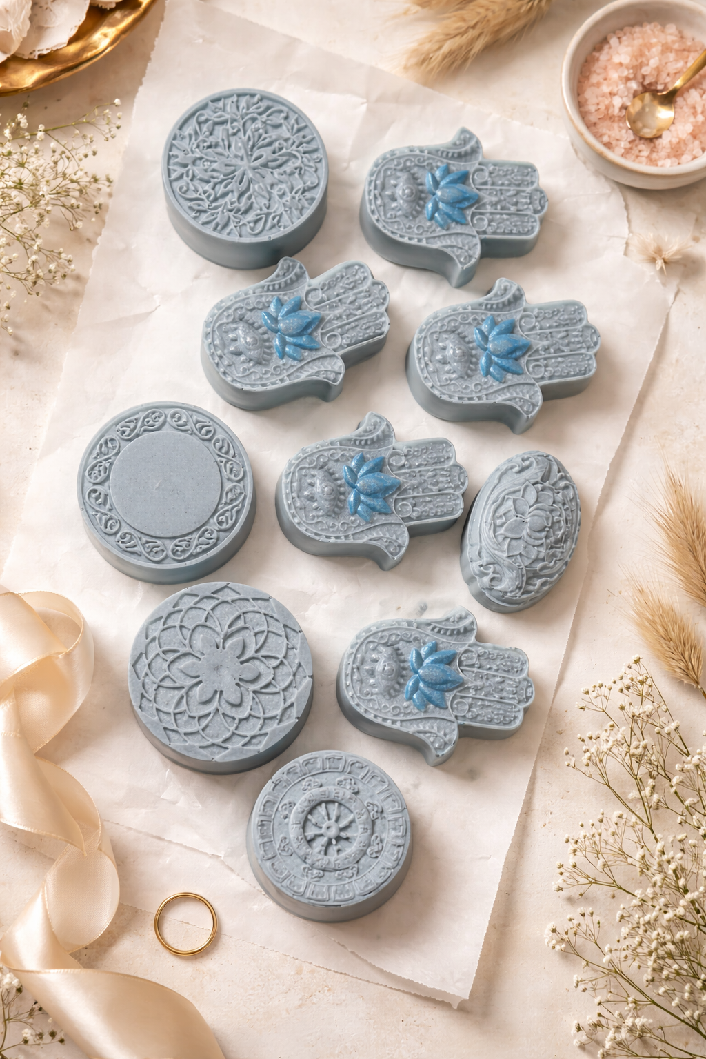 Midnight Lotus - Blue Lotus Amber Bath Bar