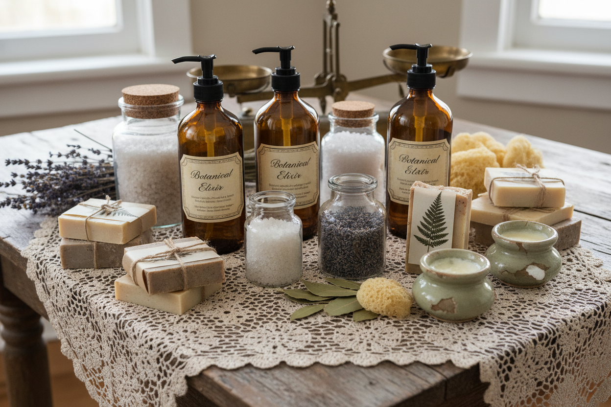 Vintage bath and body